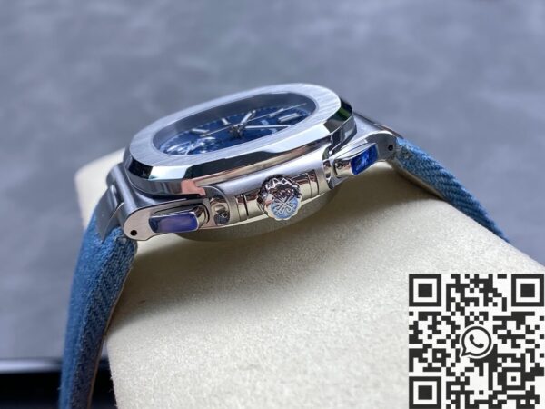 3K Factory Nautilus Patek Philippe 5980/60G-001 Blue Dial