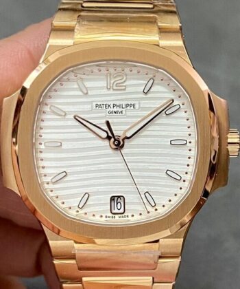 3K Factory Nautilus Watch Patek Philippe 7118/1R-001 White Dial