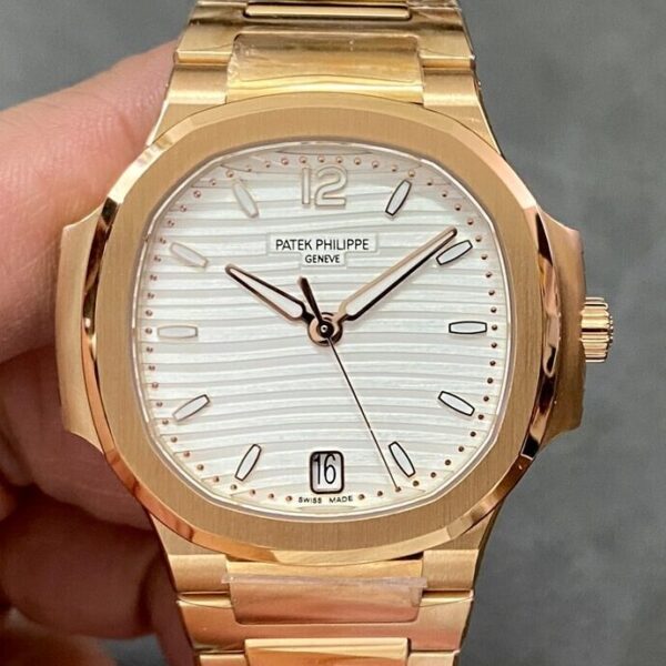 3K Factory Nautilus Watch Patek Philippe 7118/1R-001 White Dial