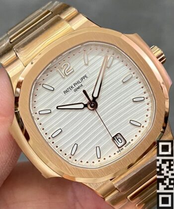 3K Factory Nautilus Watch Patek Philippe 7118/1R-001 White Dial