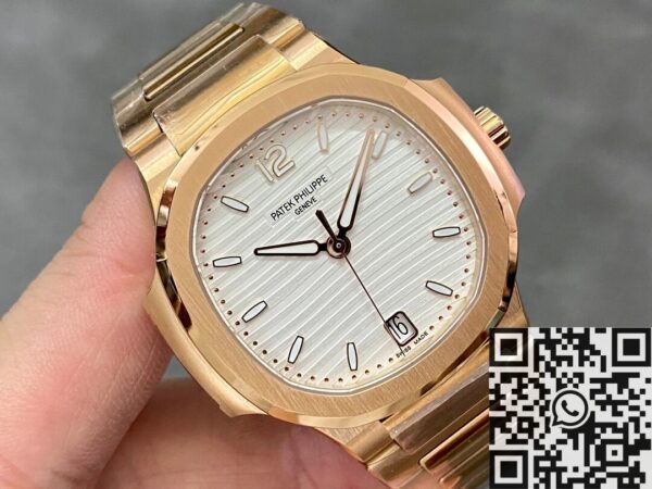 3K Factory Nautilus Watch Patek Philippe 7118/1R-001 White Dial