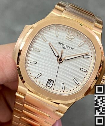 3K Factory Nautilus Watch Patek Philippe 7118/1R-001 White Dial