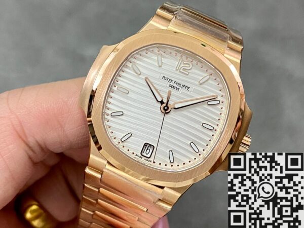 3K Factory Nautilus Watch Patek Philippe 7118/1R-001 White Dial