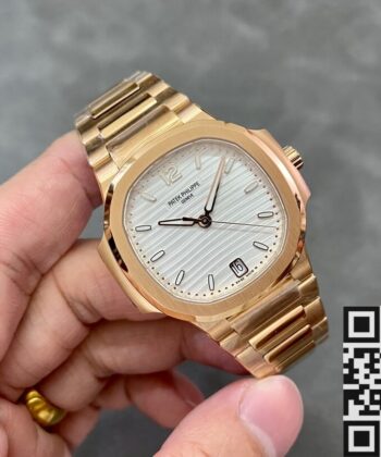 3K Factory Nautilus Watch Patek Philippe 7118/1R-001 White Dial