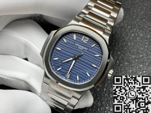 3K Factory Watch Patek Philippe Nautilus 7118/1A-001 Blue Dial