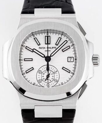 Patek Philippe Nautilus Watch 5980/1A-019 White Dial 3K Factory
