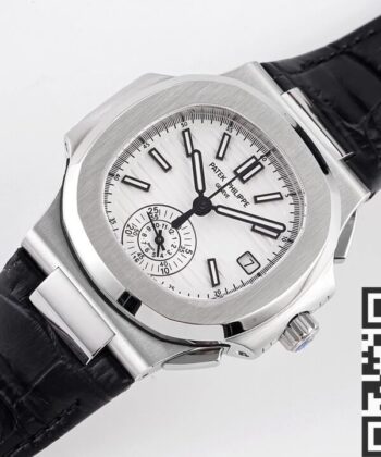 Patek Philippe Nautilus Watch 5980/1A-019 White Dial 3K Factory