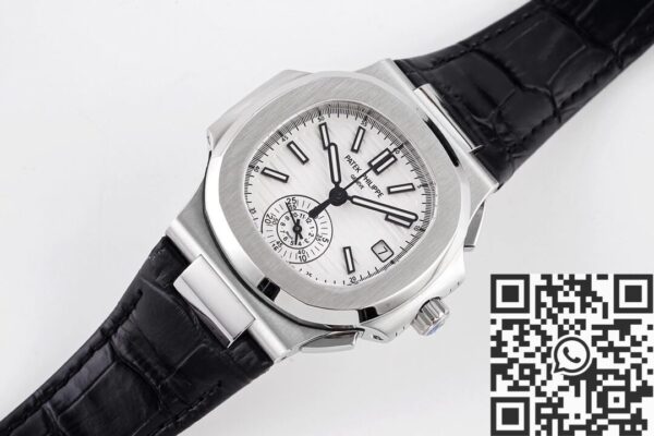 Patek Philippe Nautilus Watch 5980/1A-019 White Dial 3K Factory