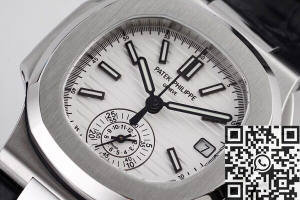 Patek Philippe Nautilus Watch 5980/1A-019 White Dial 3K Factory