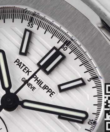 Patek Philippe Nautilus Watch 5980/1A-019 White Dial 3K Factory