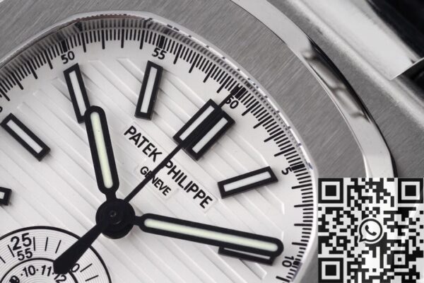 Patek Philippe Nautilus Watch 5980/1A-019 White Dial 3K Factory