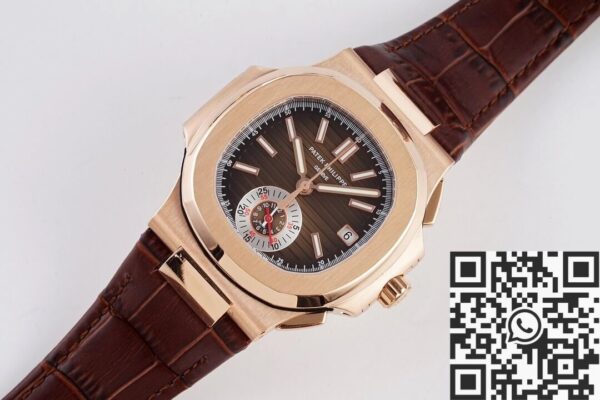 Patek Philippe Watch Nautilus 5980 Brown Belt 3K Factory