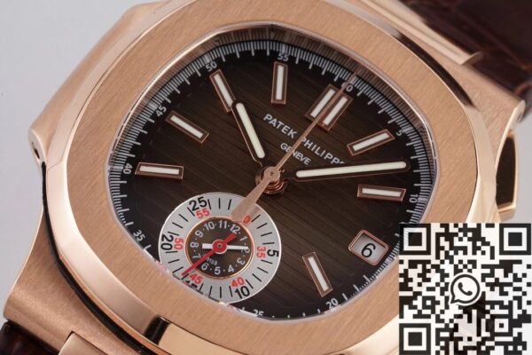 Patek Philippe Watch Nautilus 5980 Brown Belt 3K Factory