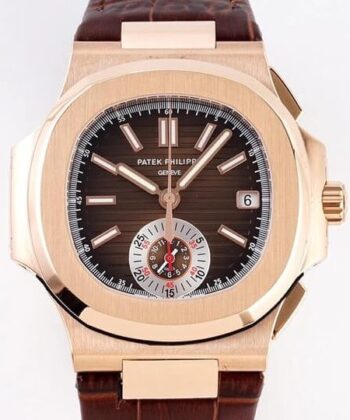 Patek Philippe Watch Nautilus 5980 Brown Belt 3K Factory