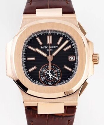 Nautilus Watch Patek Philippe 5980 Black Dial Watch 3K Factory