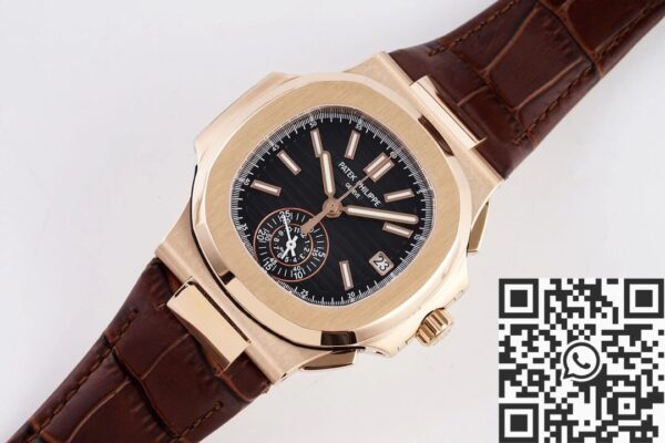 Nautilus Watch Patek Philippe 5980 Black Dial Watch 3K Factory