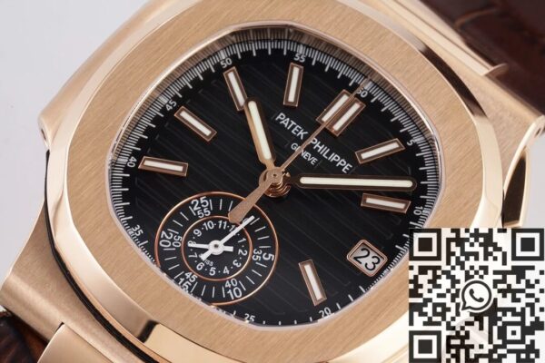 Nautilus Watch Patek Philippe 5980 Black Dial Watch 3K Factory