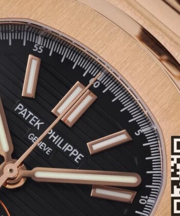 Nautilus Watch Patek Philippe 5980 Black Dial Watch 3K Factory