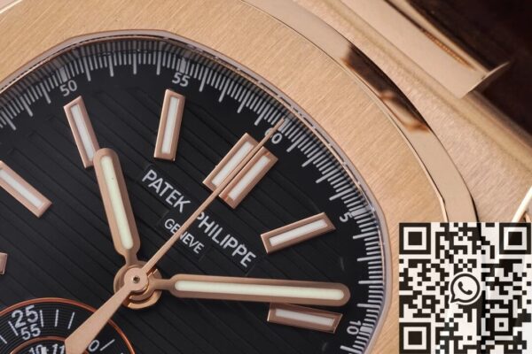 Nautilus Watch Patek Philippe 5980 Black Dial Watch 3K Factory