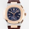 Patek Philippe Nautilus Replica 5980 Blue Dial Watch 3K Factory