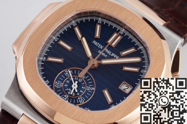 Patek Philippe Nautilus Replica 5980 Blue Dial Watch 3K Factory
