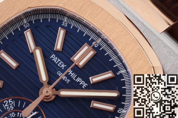 Patek Philippe Nautilus Replica 5980 Blue Dial Watch 3K Factory