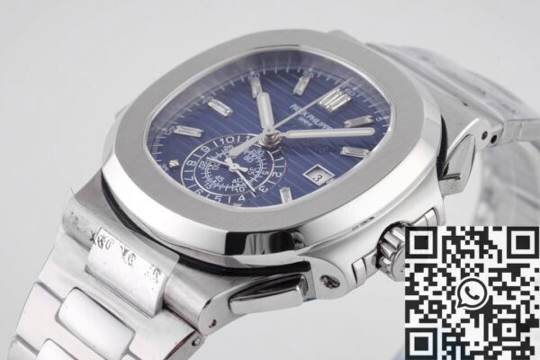 3K Factory Nautilus 5980 Patek Philippe 5980/1A-001 Blue Dial