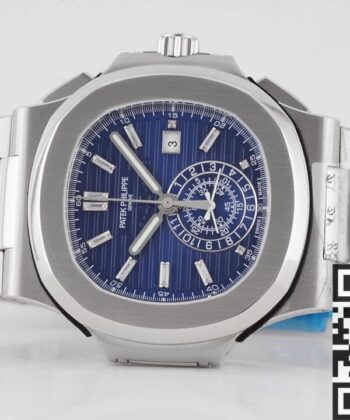 3K Factory Nautilus 5980 Patek Philippe 5980/1A-001 Blue Dial