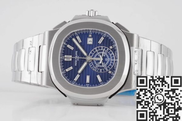 3K Factory Nautilus 5980 Patek Philippe 5980/1A-001 Blue Dial