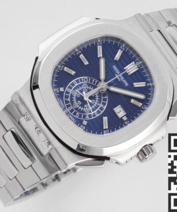 3K Factory Nautilus 5980 Patek Philippe 5980/1A-001 Blue Dial