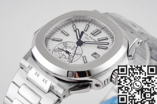 Nautilus Replica Watches Patek Philippe 5980/1A-019 White Dial