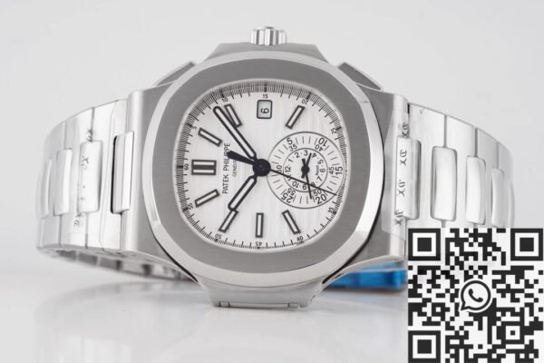 Nautilus Replica Watches Patek Philippe 5980/1A-019 White Dial