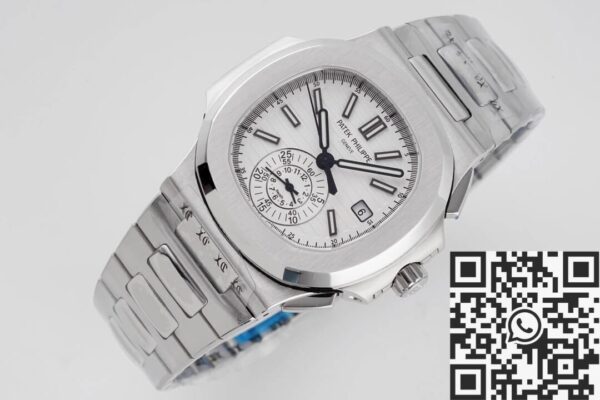 Nautilus Replica Watches Patek Philippe 5980/1A-019 White Dial