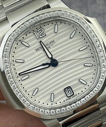 3K Nautilus Watch Patek Philippe 7118/1200A-010 White Dial