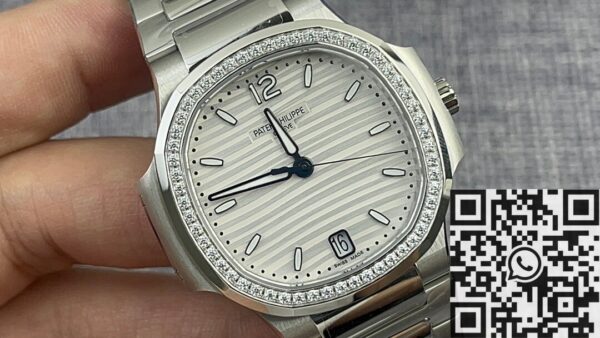 3K Nautilus Watch Patek Philippe 7118/1200A-010 White Dial