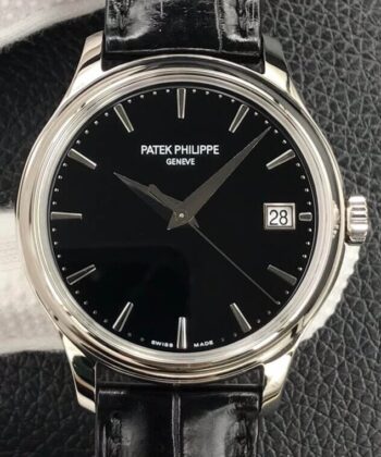 Patek Philippe Calatrava 5227G-010 Black Dial Watch 3K Factory