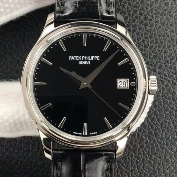 Patek Philippe Calatrava 5227G-010 Black Dial Watch 3K Factory