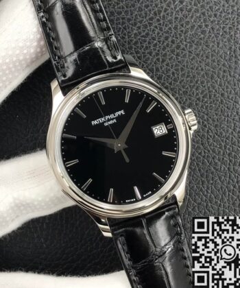 Patek Philippe Calatrava 5227G-010 Black Dial Watch 3K Factory