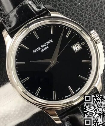 Patek Philippe Calatrava 5227G-010 Black Dial Watch 3K Factory