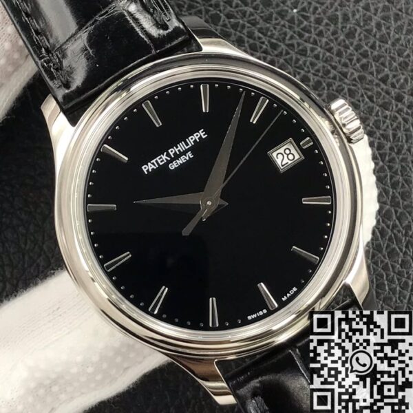 Patek Philippe Calatrava 5227G-010 Black Dial Watch 3K Factory