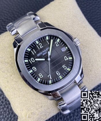 Patek Philippe Aquanaut 5167/1A-001 Black Dial Watch 3K Factory