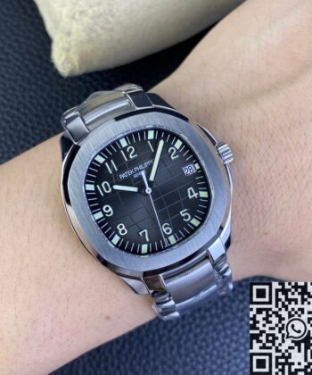 Patek Philippe Aquanaut 5167/1A-001 Black Dial Watch 3K Factory