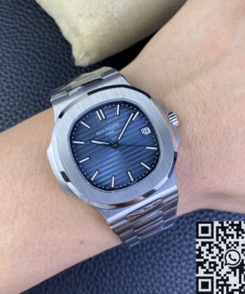 Nautilus Replica Watch Patek Philippe 5811/1G-001 Blue Dial