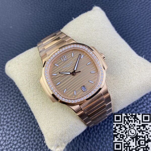 Nautilus Watch Replica Patek Philippe 7118/1R-010 Gold Dial 3K