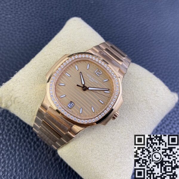 Nautilus Watch Replica Patek Philippe 7118/1R-010 Gold Dial 3K