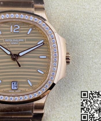 Nautilus Watch Replica Patek Philippe 7118/1R-010 Gold Dial 3K