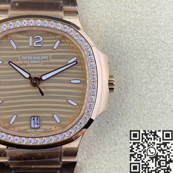 Nautilus Watch Replica Patek Philippe 7118/1R-010 Gold Dial 3K