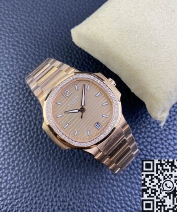 Nautilus Watch Replica Patek Philippe 7118/1R-010 Gold Dial 3K