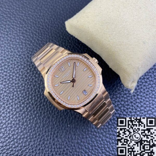 Nautilus Watch Replica Patek Philippe 7118/1R-010 Gold Dial 3K