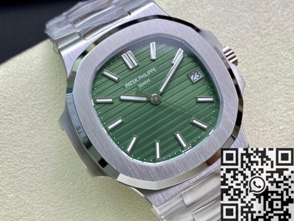 Fake Patek Philippe Nautilus 5711/1A-014 Green Dial 3K Factory